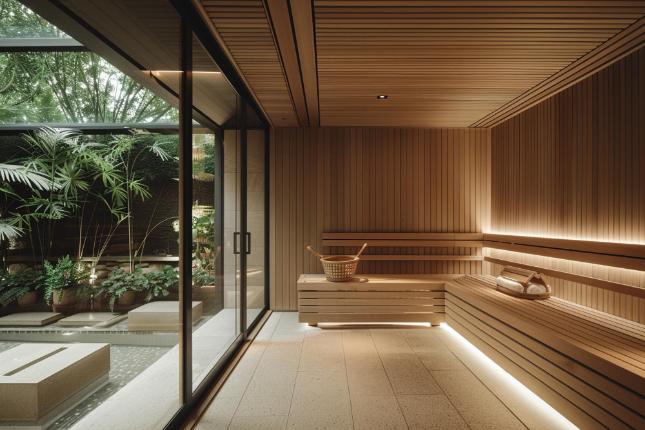 Custom Outdoor Sauna